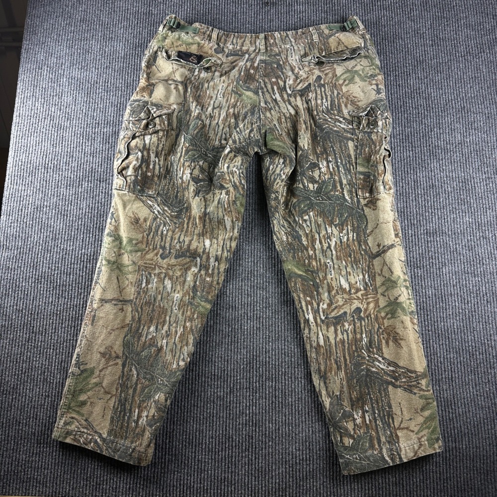 Rattlers Brand Realtree Camo Cargo Pants Mens 40x31 Made in USA Hunting Outdoor